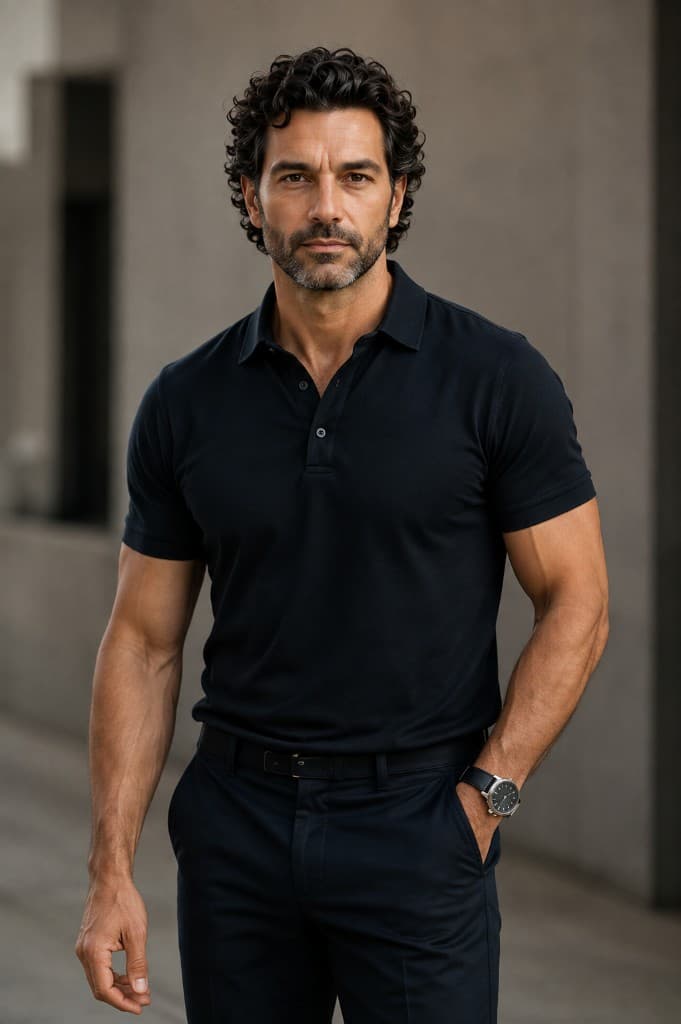 Arash Barghi standing portrait